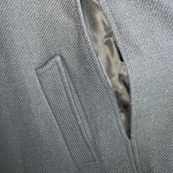 ZARA black Wool poncho NWT - Picture 4 of 7